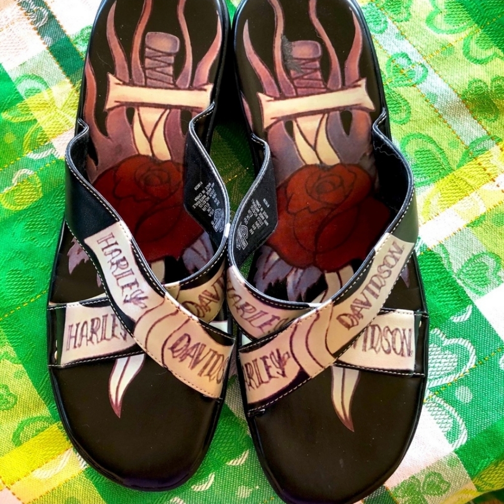 HTF Harley Davidson Shoes